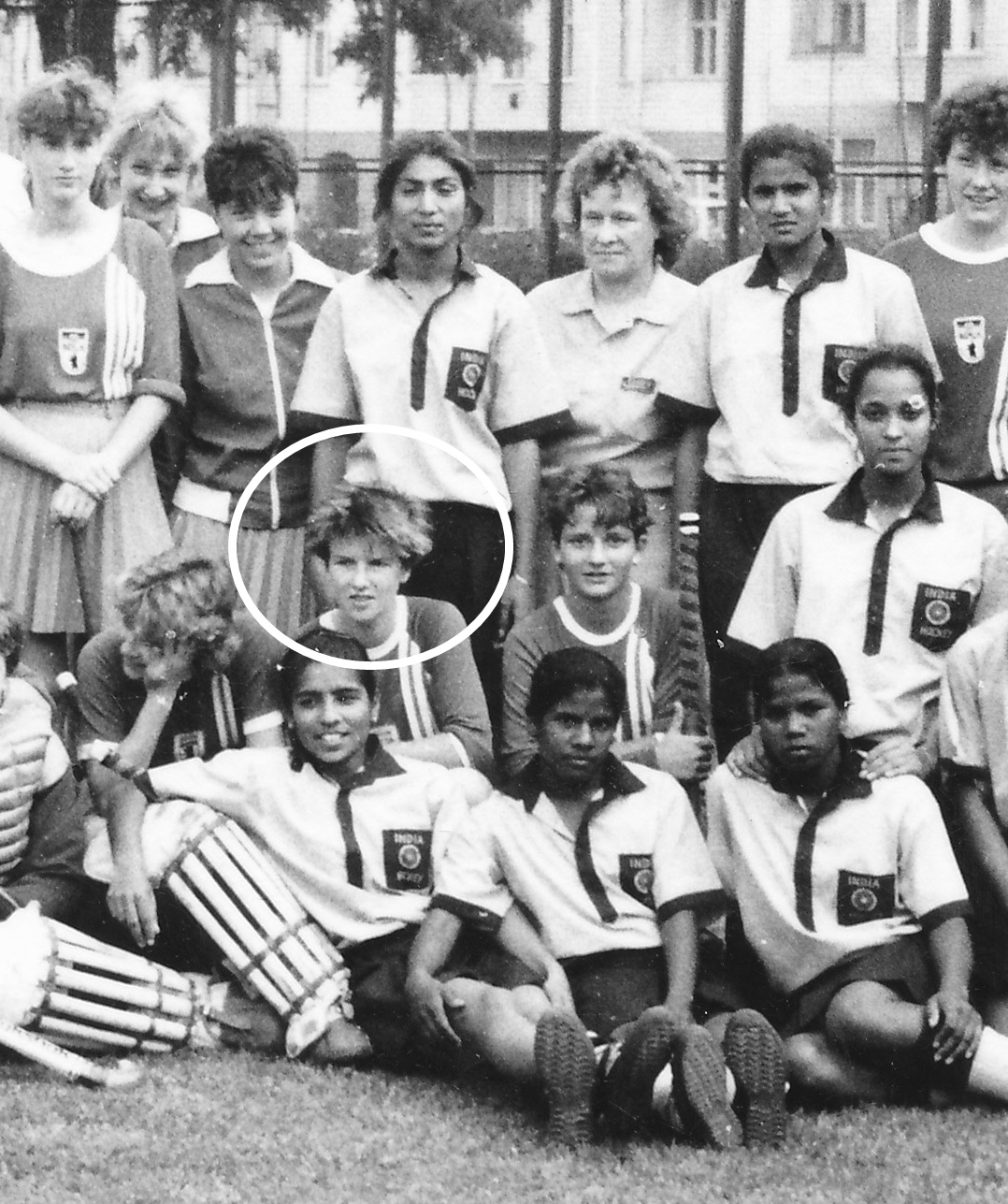 1988 mit der Berlin-Auswahl gegen die indische Nationalmannschaft